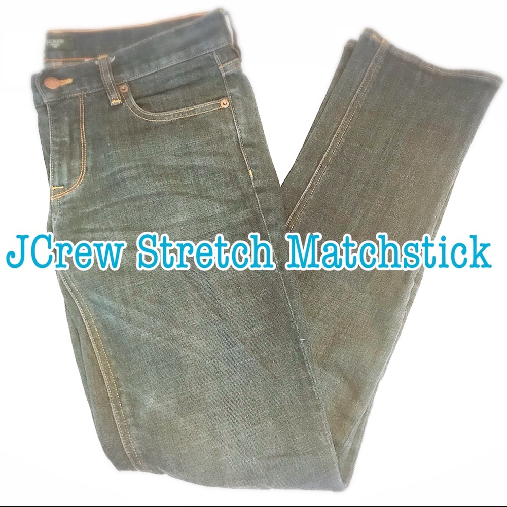 JCrew Stretch Matchstick Jean